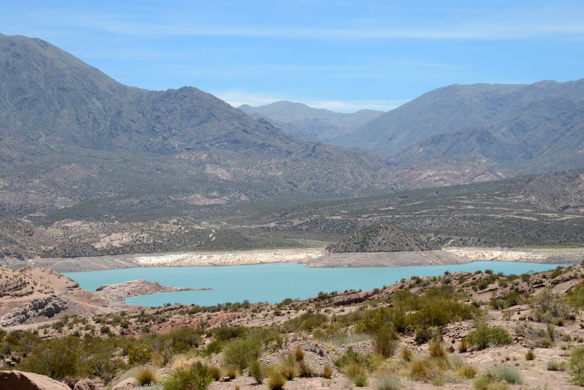 09 Potrerillos Reservoir On Drive Between Mendoza And Penitentes Before Trek To Aconcagua Plaza Argentina Base Camp